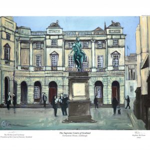 The Supreme Courts of Scotland - Limited Edition Print