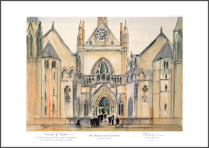 The Royal Courts of Justice, London